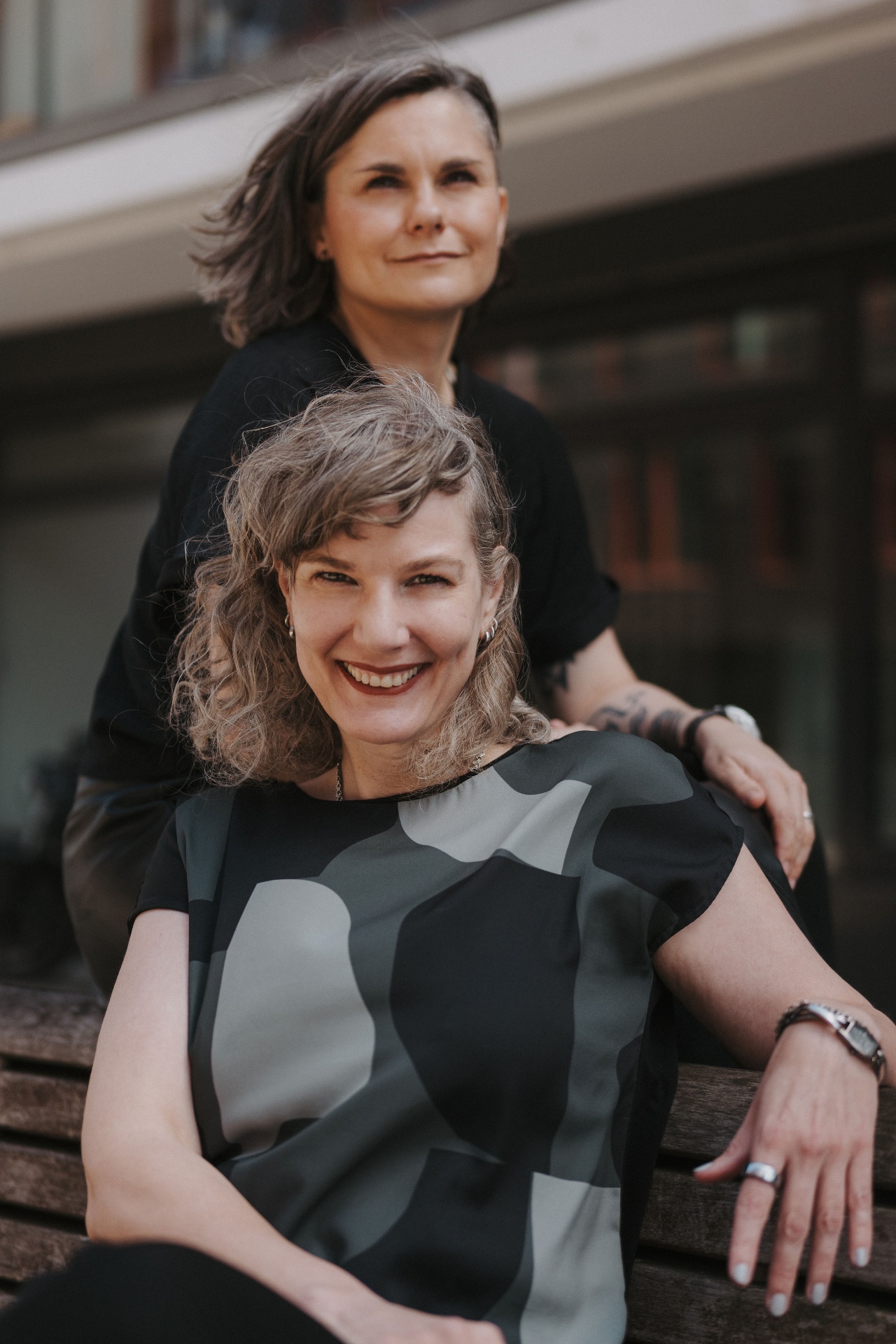 Nicole Tappée und Nike Dunkel-Klauck, das Team von Health Natters