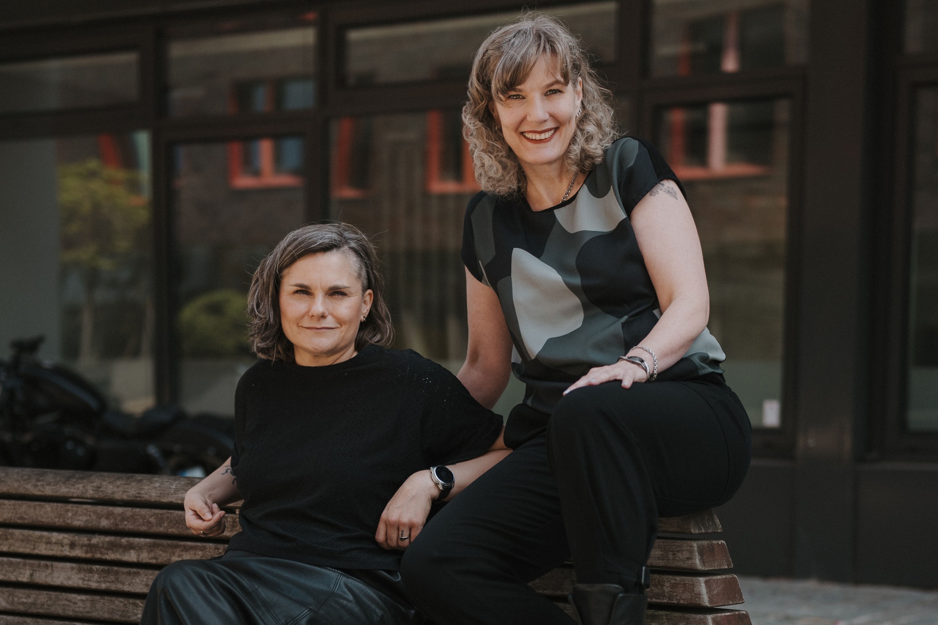 Nicole Tappée und Nike Dunkel-Klauck, Gründerinnen von Health Natters